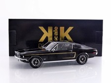 KK SCALE MODELS 1/18 - FORD MUSTANG GT FASTBACK - 1968 181393BK
