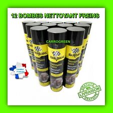 BARDAHL 12 Bombes Nettoyant Degraissant Frein Auto Moto  600ML
