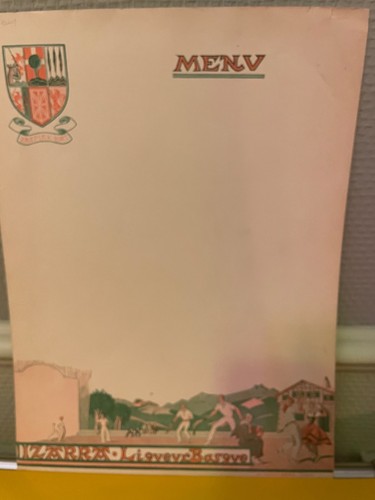 Menu izarra art - art, deco