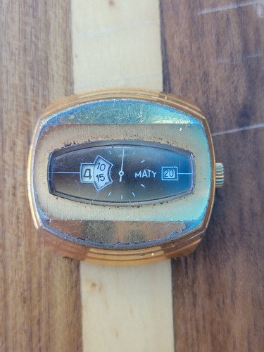 Maty montre guichet plaqué - montre,
