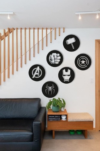 Bois mural décor pièces - en,