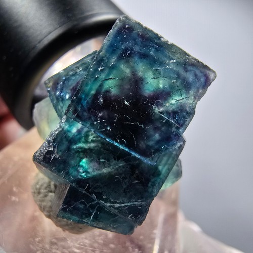 Spécimen cube fluorite - cube, de