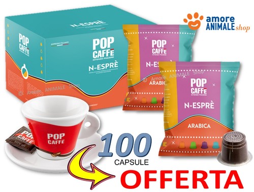 100 capsules pop caffè - →,