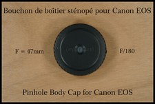 Bouchon modifié sténopé /