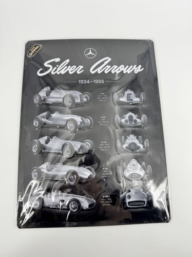 Mercedes silver arrows garage - silver,