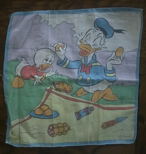 Doudou mouchoir vintage - doudou, /