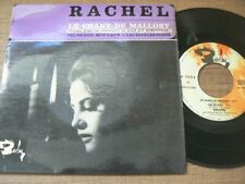 . RACHEL - EP 45T LE CHANT DE MALLORY" - EUROVISION