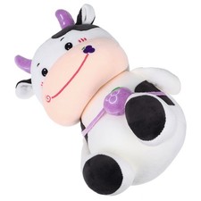  1pc peluche vache poupée