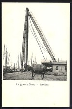CPA Anvers, La grande Grue 