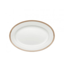 Richard Ginori PLATINUM plateau ovale plat 34 cm porcelaine