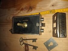  SERRURE A TIRETTE type 2 cylindre coffre fort   porte  haussmannienne  neuf