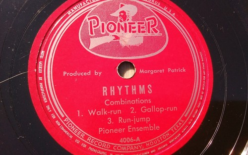Pioneer ensemble 78rpm single - ensemble,