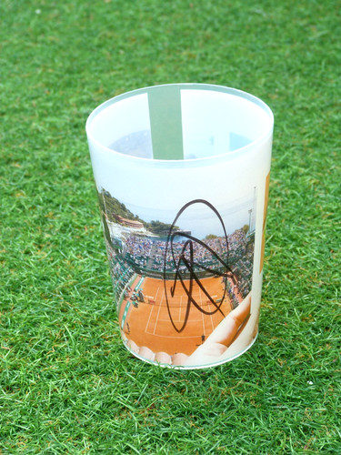 Verre roland garros tennis - verre,
