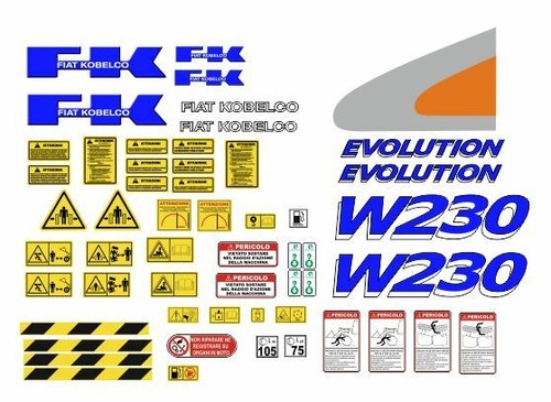 Fiat kobelco w230 - fiat,
