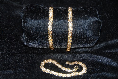 Belle parure collier chaine - belle, parure:collier
