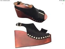 Tres belle sandales’daim noir Sandro 36 tbe