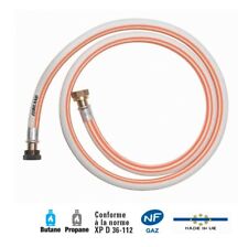 Raccordement GAZ Butane Propane NF - Tuyau Fileté à visser 1m50 - Validité 2033