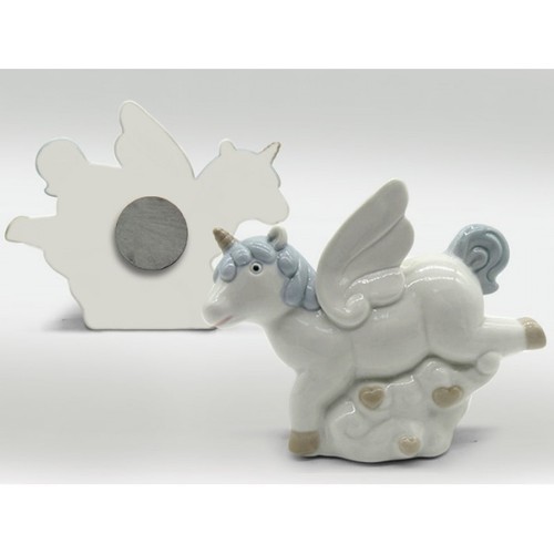 Magnete unicorno azzurro - magnete,