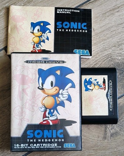 Jeu megadrive sonic - megadrive,