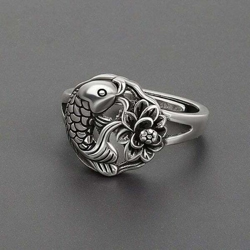Bague tibétaine bouddhiste - bague,