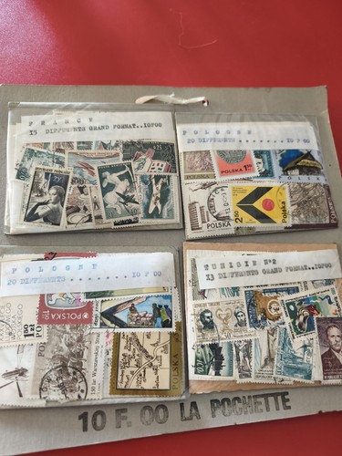 Lot ancien timbres france - lot,