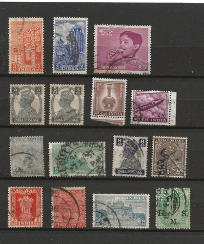 Lot timbres oblitérés - ,