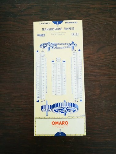 Ancien 1935 règle calculs - ancien,