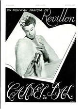 Publicité ancienne parfum de