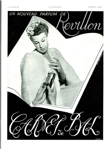 Publicité ancienne parfum - , de
