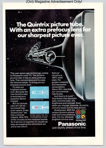 Panasonic quintrix television - quintrix,