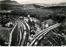 JURA  MOUCHARD  la gare  ( cpsm)