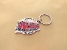 JOLI PORTE CLÉS MÉTAL CHEMIN DE FER DE LA MURE (TRAIN RAIL) MATHEYSINE ISÈRE 38