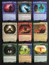 Lot CARTE MAGIC SEIGNEUR DES ANNEAUX FULL ART Spécial anneau Boss légendaire