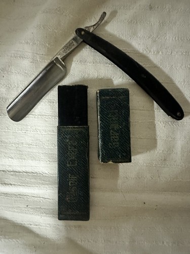 Ancien rasoir barbier - de,