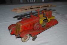 CHARLES ROSSIGNOL CAMION DELAHAYE POMPIERS 1920 / 1930