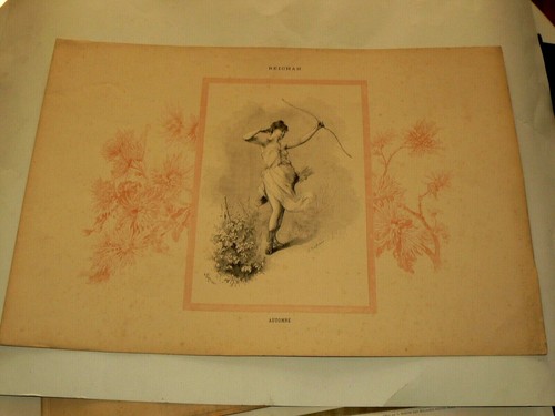 Grande gravure ancienne - gravure,