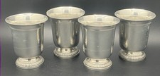 Lot de 4 gobelets de baptême