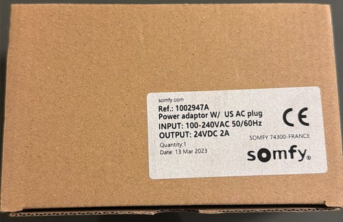 Somfy power adapter us - somfy, w/