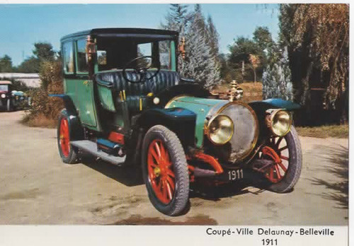 Carte postale coupé - carte, coupé-ville