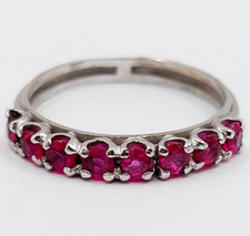 Demi alliance or blanc 18k