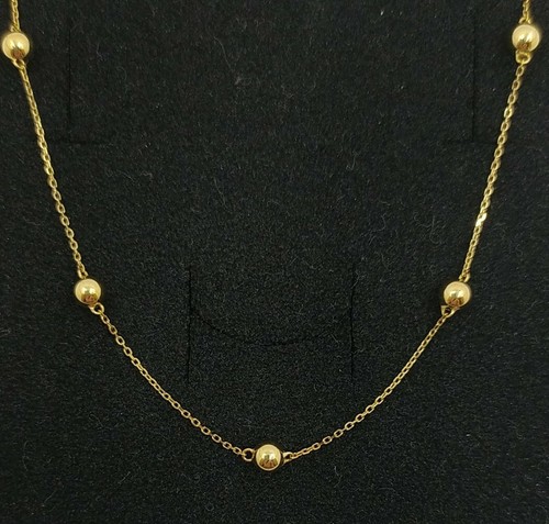 Collier 18k 750 mls avec - collier, en