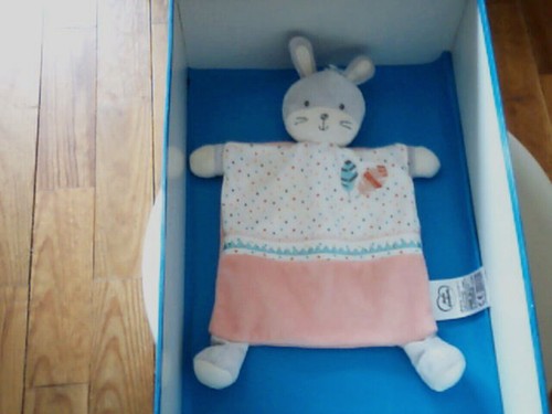 Doudou 4736 plat lapin - doudou, /