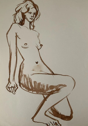 Très beau dessin - dessin, féminin