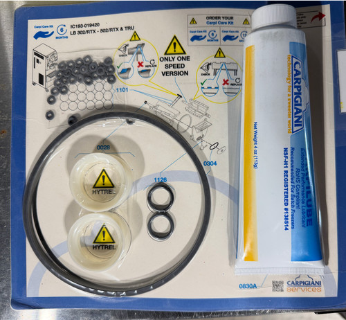 Kit carpigiani 302 - 302/rtx,