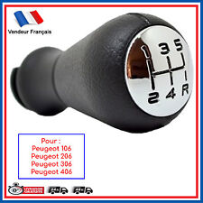 Pommeau Levier De Vitesse 5 Vitesses Chrome prévu pour 206 306 406 605 - 2403AP