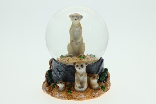 Boule paillettes suricate - paillettes,
