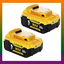 2x Pour batterie DeWalt 18V