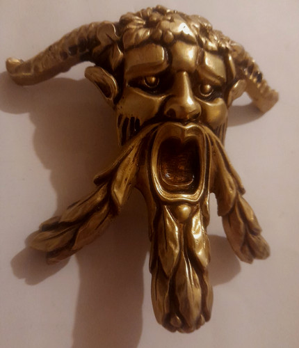 Ancienne statue diable - ancienne,