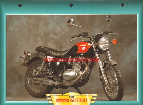 Kawasaki estrella 250 1998 - kawasaki,