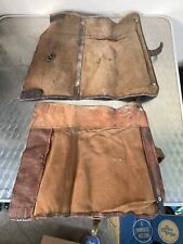 ANCIENS GUETRES MILITAIRES EN TOILE WW1 GUERRE UNIFORME SOLDAT